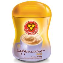 Cappuccino 3 Corações Solúvel Diet Pote 150 g - 3 coracoes
