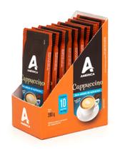 Cappuccino América Zero Adição de Açúcar 10 Sachês de 20g cada