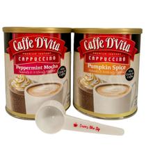 Cappuccino Caffe D'Vita - Pacote Duplo de 480ml com Sabores Sazonais