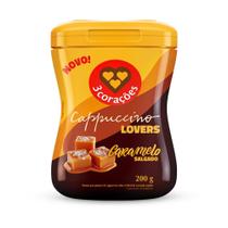 Cappuccino Caramelo Salgado 3 Corações Pote 200g