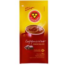 Cappuccino Chocolate 3 Corações Sachê 20g. Receita mais cremosa. - 3 CORACOES
