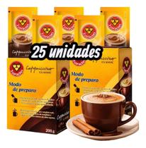 Cappuccino Classic Solúvel 3 Corações 25 Unidades