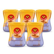 Cappuccino Diet Solúvel 3 Corações Kit 5 unidades 150g