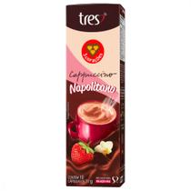 Cappuccino em Cápsula Napolitano 10 Unidades Tres Corações