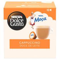 Cappuccino Em Cápsula Nescafé Dolce Gusto Moça Doce de Leite 10 unidades
