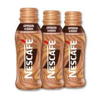 Cappuccino Nescafé Gelado Pronto para Beber Kit 3 un 270ml