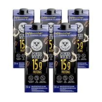 Cappuccino Power Whey 3 Corações Cookies Cream Kit 5- 250ml Cappuccino Power Whey 3 Corações Cookies Cream Kit 5- 250ml