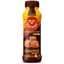 Cappuccino Pronto Caramelo Salgado 3 Corações 260Ml