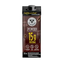 Cappuccino Pronto Chocolate Power Whey 3 Corações 250ML