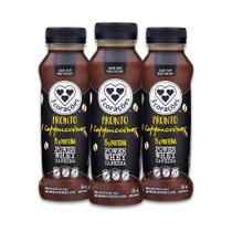 Cappuccino Pronto Power Whey 3 Corações Kit 3 Capucino 260ml