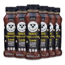Cappuccino Pronto Power Whey 3 Corações Kit 6 Capucino 260Ml