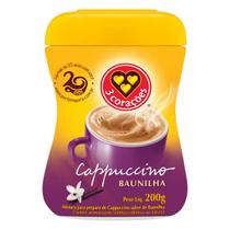 Cappuccino Solúvel Baunilha 200g 3 Corações