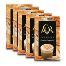 Cappuccino Solúvel Lor Caramelo Kit 5 Caixas De 162,4G Cappuccino Solúvel Lor Caramelo Kit 5 Caixas De 162,4G