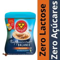 Cappuccino Zero Lactose Três 3 Corações Balance 180gr