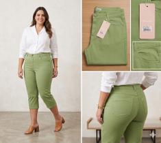 Capri Zamper's trad.Verão tam. 48 verde loiro