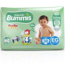 Capricho Bummis Pica Pau Fralda Descartável Mega EG 38 Un Capricho Bummis Pica Pau Fralda Descartável Mega EG 38 Un