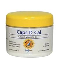 Caps D Cal Suplemento para Cães e Gatos C/ 30 cápsulas- Inovet