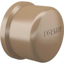 Caps Fortlev PVC Liso Liso D 1.1/4 Marrom - Kit C/10 Unidades Caps Fortlev PVC Liso Liso D 1.1/4 Marrom - Kit C/10 Unidades
