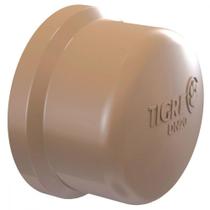 Caps Marrom Tigre Liso Liso 32Mm - Kit C/30
