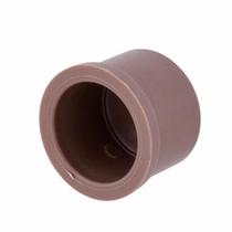 Caps Soldável LL 25mm Marrom Corr Plastik