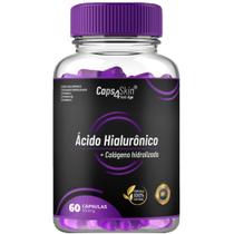 Caps4skin - Ácido Hialurônico + Colágeno Hidrolisado Caps4skin - Ácido Hialurônico + Colágeno Hidrolisado