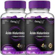Caps4skin - Ácido Hialurônico + Colágeno Hidrolisado Caps4skin - Ácido Hialurônico + Colágeno Hidrolisado