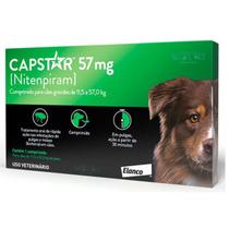Capstar 57mg Cães 11,5 a 57kg 6 Comprimidos Elanco