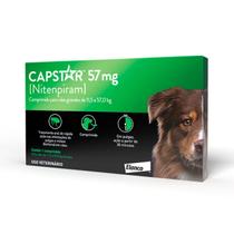 Capstar Antipulgas para Cães 11,5 a 57 kg com 6 comprimidos