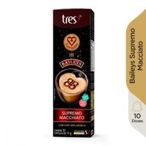 Cápsula Baileys Supremo Macchiato 10 Unidades Três Corações