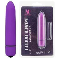 Cápsula Bullet Aveludada 8,5 x 1,5 cm 10 Vel Lilás Cápsula Bullet Aveludada 8,5 x 1,5 cm 10 Vel Lilás