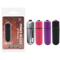 Cápsula Bullet Mini Vibe 10 vibrações YOUVIBE Cores Variadas Cápsula Bullet Mini Vibe 10 vibrações YOUVIBE Cores Variadas