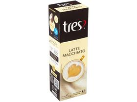 Cápsula Café Com Leite Três Corações Latte Macchiato 10 Unid