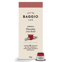 Cápsula Café Gourmet Baggio Chocolate Com Avelã Nespresso