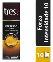 Cápsula Café Três Corações Espresso Forza 10 Unidades 8g - 3 Corações Cápsula Café Três Corações Espresso Forza 10 Unidades 8g - 3 Corações