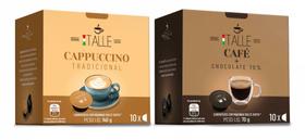 Cápsula Cappuccino Chocolate 70% Dolce Gusto Italle 20 Und - Café Italle