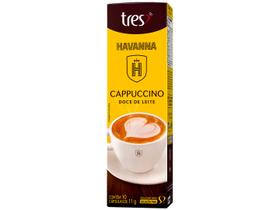 Cápsula Cappuccino Doce de Leite Havanna TRES - 3 Corações 10 Unidades