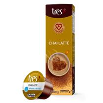 Cápsula Chai Latte Tres 3 Corações 10 Unidades