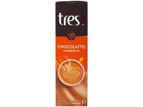 Cápsula Chocolatto Caramello TRES 3 Corações - 10 Cápsulas