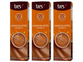 Cápsula Chocolatto Caramello TRES 3 Corações