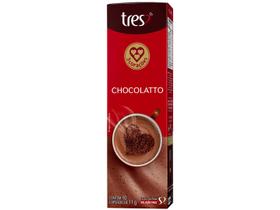 Cápsula Chocolatto TRES 3 Corações 10 Cápsulas