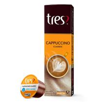 Cápsula De Bebida Cremosa, Cappuccino, 10 Unidades, Tres Cápsula De Bebida Cremosa, Cappuccino, 10 Unidades, Tres