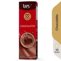 Cápsula de café Chocolatto com 10 unidades - 3 Corações