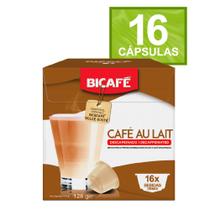 Cápsula De Café Com Leite Descafeinado Bicafé P/ Maq. Dolce Gusto*