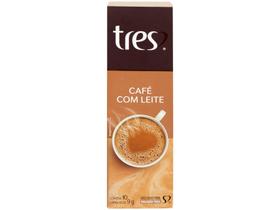 Cápsula de Café com Leite TRES 3 Corações - 10 Cápsulas