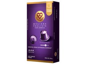 Cápsula de Café Compatível com Nespresso 3 Corações Mogiana Paulista 10 cápsulas