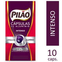 Cápsula de café espresso 8 Intenso com 10 unidades - Pilão