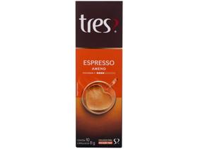 Cápsula de Café Espresso Ameno TRES 3 Corações - 10 Cápsulas