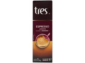 Cápsula de Café Espresso Atento TRES 3 Corações - 10 Cápsulas