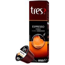 Cápsula De Café Espresso, Forza, 10 Unidades - Tres Coracoes