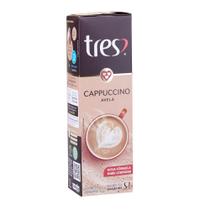Cápsula de Café Expresso Tres com 10 Cappuccino Avelã